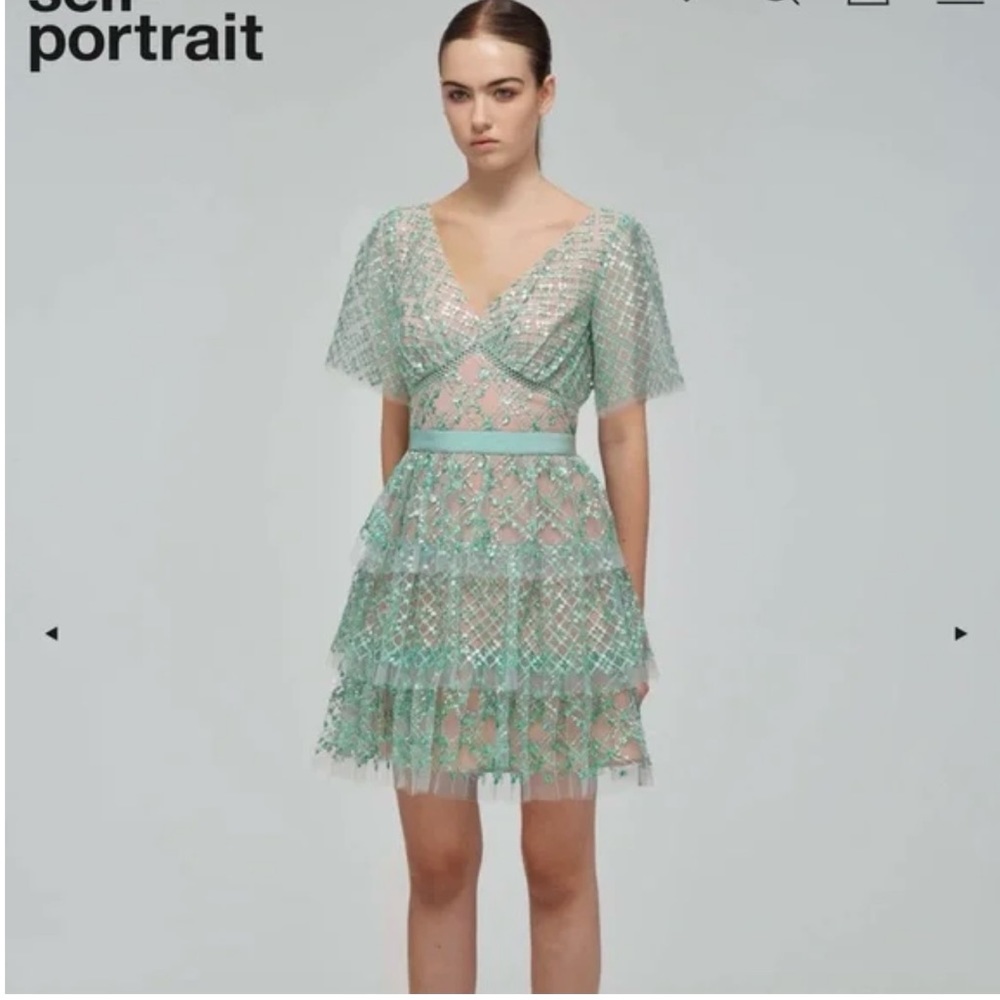 Brand new mini dress from self portrait
